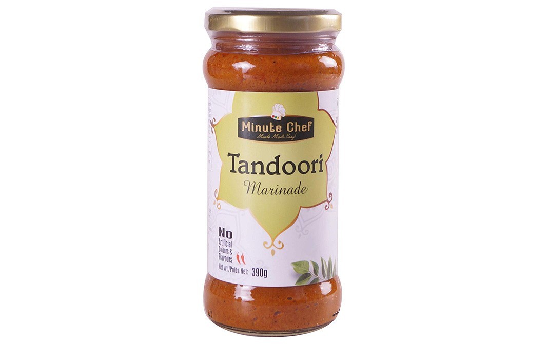 Minute Chef Tandoori Marinade    Glass Jar  390 grams